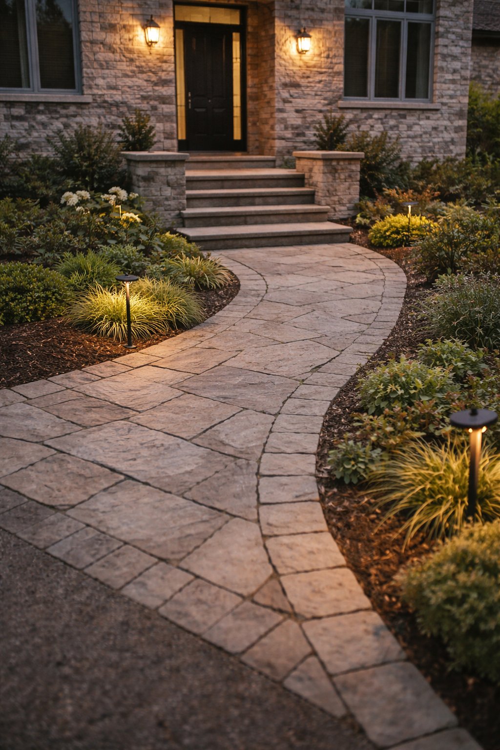 Front Walkways, Steps & Landing Enhancements